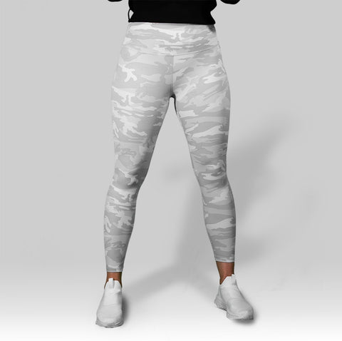 frost seamless womens white camo leggings beyond motivation fitness
