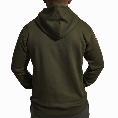 Shinobi V2 Olive Hooded Sweat Shirt